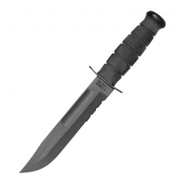 Нож Ka-Bar 1212 Black Serrated