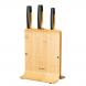 Набор из 3 ножей в бамбуковом блоке Fiskars Functional Form™ (1057553)